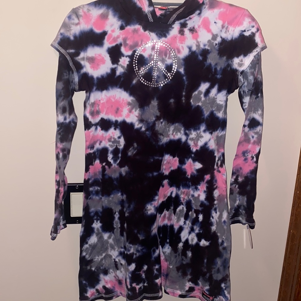 Undee Bandz Girls Tie Dye Dress. Size 12.